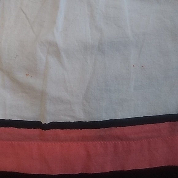 We Vera fully lined cotton striped skirt with side - Picture 8 of 8